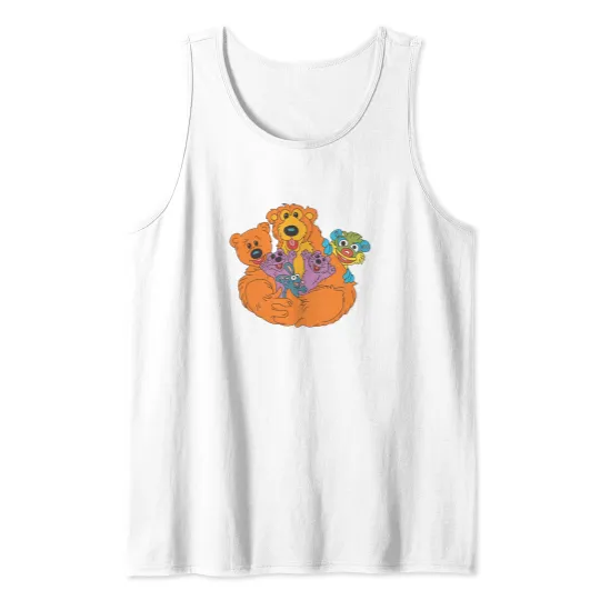 Discover Bear in the Big Blue House Toddler Tank Tops, Television Series Tank Tops, TV Show Tank Tops