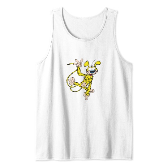 Discover Marsupilami waving Tank Tops