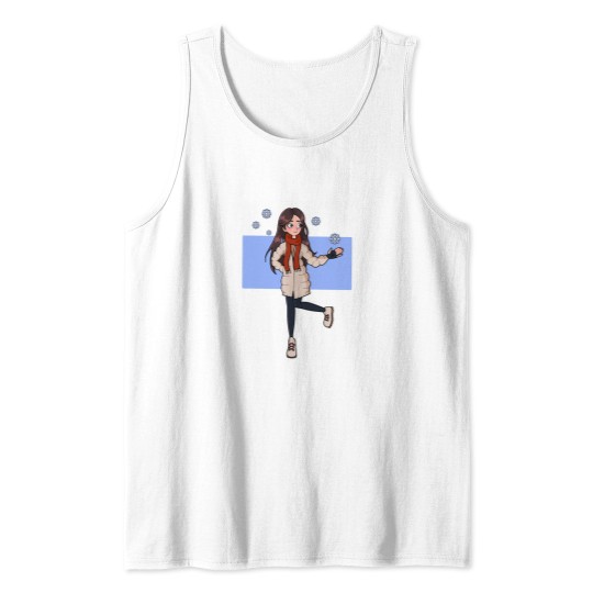 Discover Winter Long Tank Tops