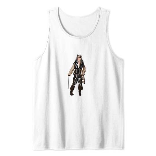 Discover Captain Jack-Sparrow Tank Tops