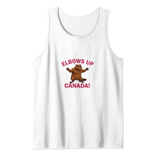 Discover Elbows Up Canada! Tank Tops