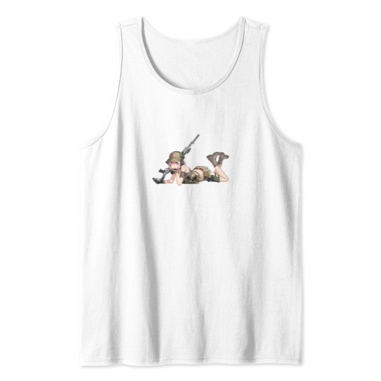 Discover militarys animes girls Tank Tops