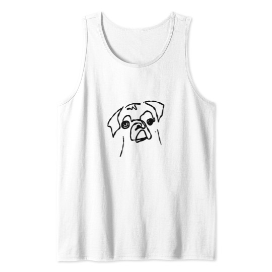 Discover Pug Tank Tops