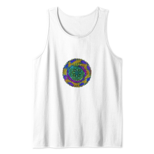 Discover Watercolor Mandala Tank Tops