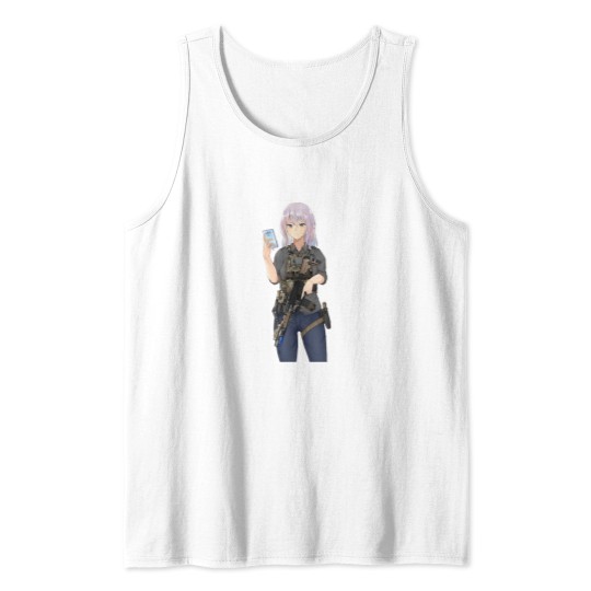 Discover militarys animes girls Tank Tops