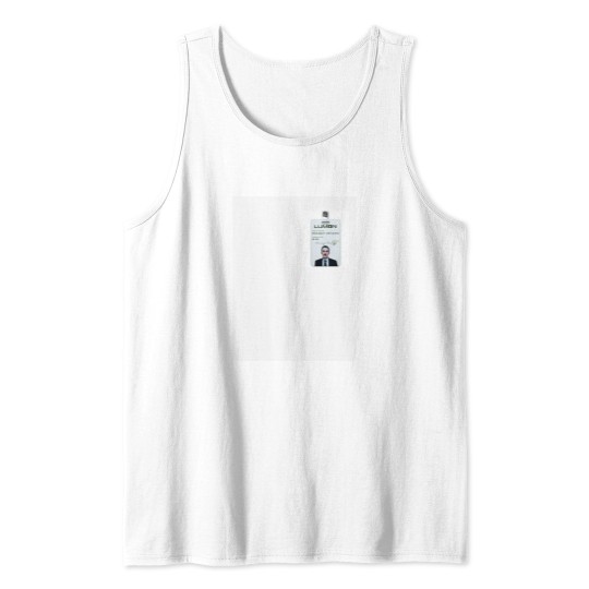 Discover Severance series lumon industries IRVING BAILIFF Badge fan works   by ironpalette Tank Tops