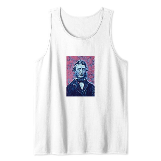 Discover Henry David Thoreau Artwork Tank Tops