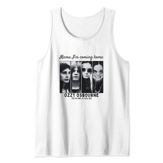 Discover Ozzy Osbourne "Mama I'm Coming Home" Tank Tops