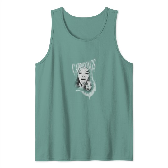 Discover FKA twigs graphic tee (BEST WITH BLACK BACKGROUND).png Tank Tops