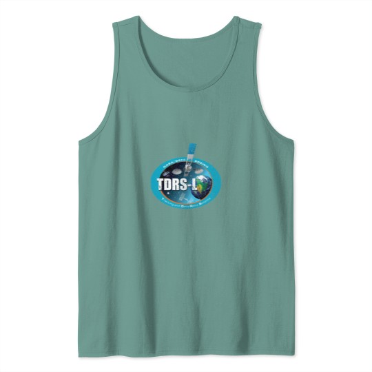 Discover Tracking and Data Relay Satellite 12 Logo.png Tank Tops