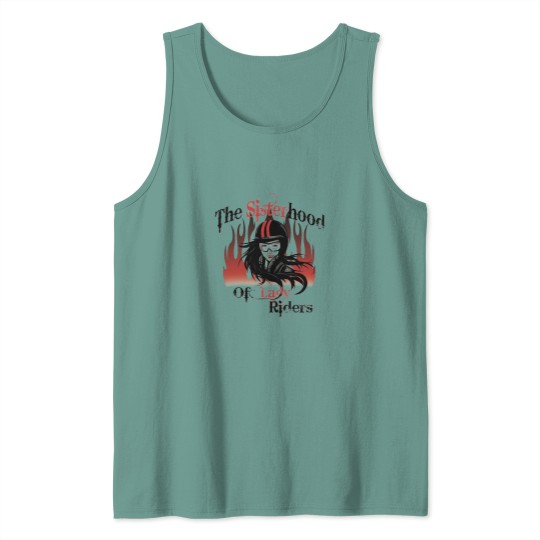 Discover The sisterhood of lady riders.png Tank Tops