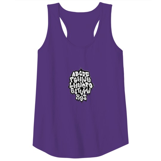 Discover alphabetical graffiti Premium Tank Tops