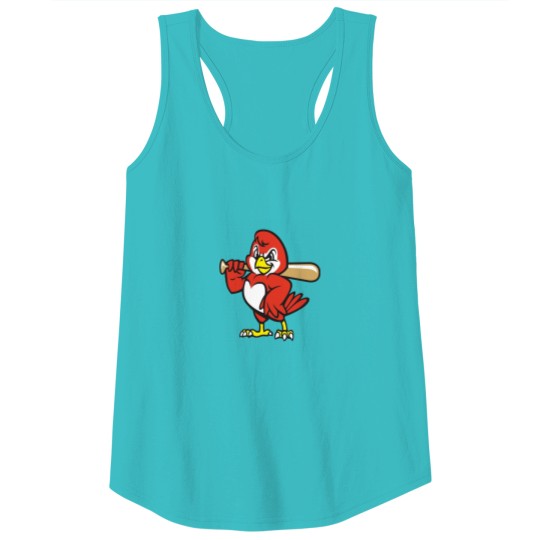 Discover Cute Cardinal Baseball Tank Tops