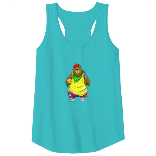 Discover Hip-Hop Bear Tank Tops