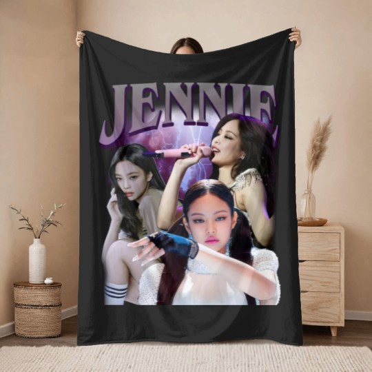 Discover Kim Jennie Throw Blankets, Jennie Vintage Throw Blankets,