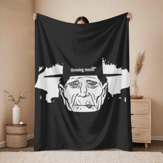 Discover Throwing Muses Limbo white Throw Blankets