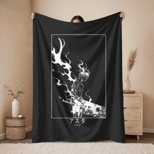 Discover Warrior Asta Throw Blankets