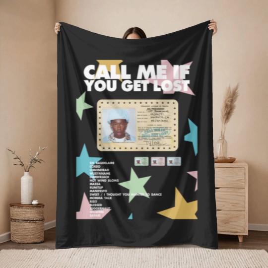 Discover Tyler The Creator Throw Blankets, Vintage Tyler The Creator Album