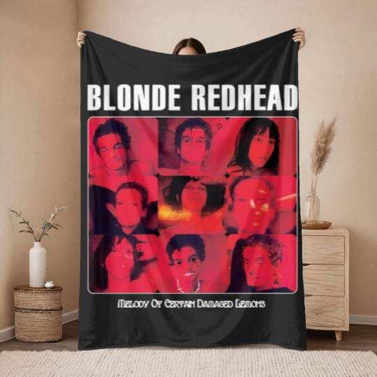 Discover Blonde Redhead Melody Of Certain Damaged Lemons Throw Blankets