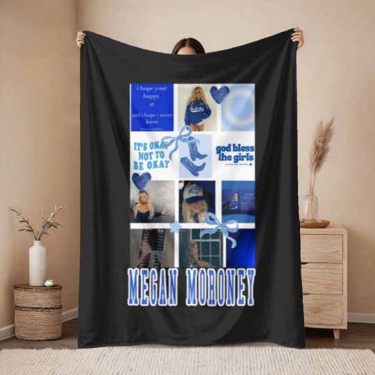 Discover Comfort Colors Megan Moroney Throw Blankets