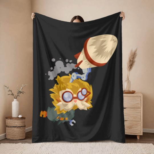Discover Heimerdinger Throw Blankets
