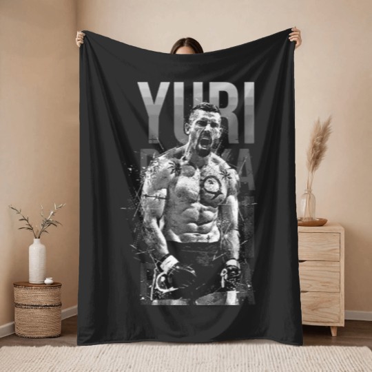 Discover Yuri Boyka Throw Blankets