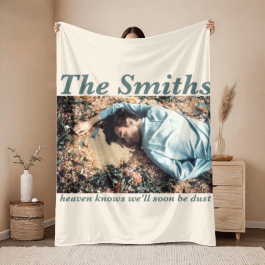 Discover The Smiths band 90s Morrissey Short sleeve Throw Blankets