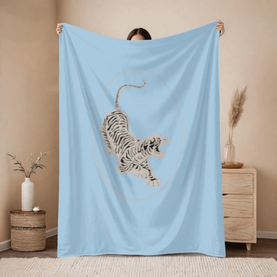 Discover Jerry Garcia Throw Blankets- Tiger Guitar