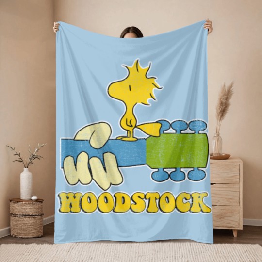 Discover Woodstock, distressed - Woodstock - Throw Blankets