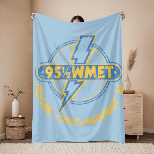 Discover Chicagofest WMET - Chicago - Throw Blankets