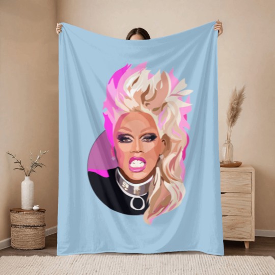 Discover Rupaul - Drag Queen - Throw Blankets