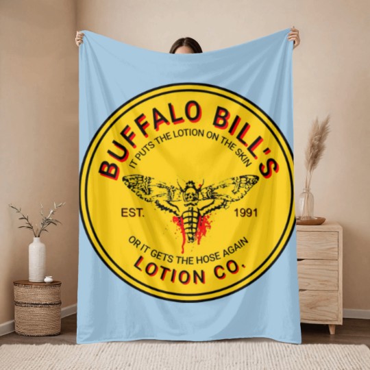Discover Buffalo Bill Lotion Co. - Silence Of The Lambs - Throw Blankets