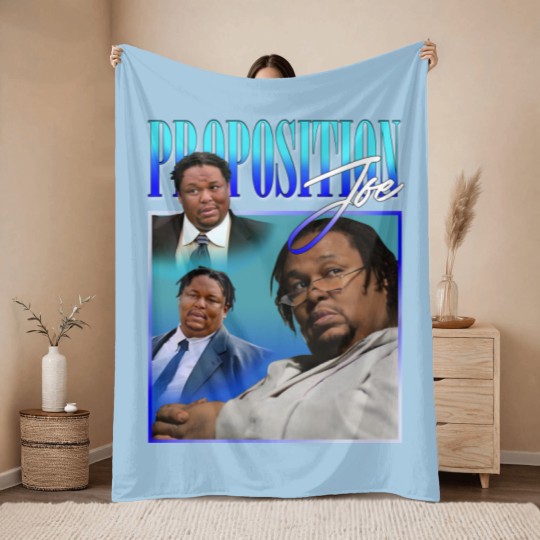 Discover The Wire Throw Blankets, Proposition Joe From The Wire Throw Blankets