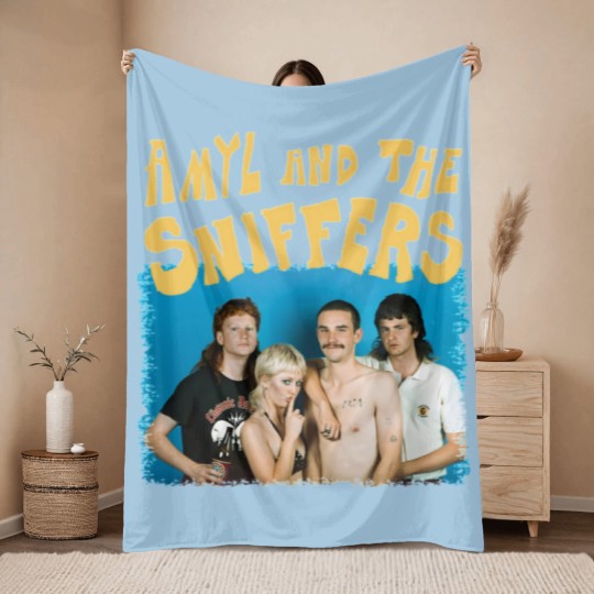 Discover Amyl And The Sniffers Band Throw Blankets