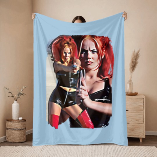 Discover Spice Girls - Geri Halliwell White Throw Blankets! 90's