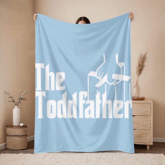 Discover Toddfather T-ShirtThe Toddfather | Active Throw Blankets