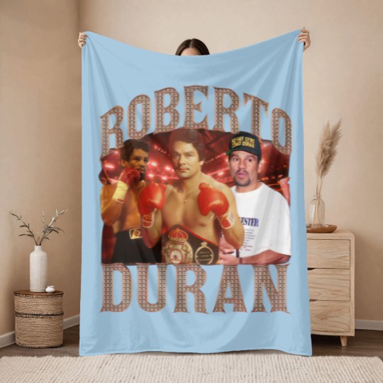 Discover Roberto Duran Throw Blankets - Boxing Throw Blankets Superstore  - Featuring Gervonta Throw Blankets