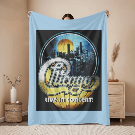 Discover Chicago band live in concert Throw Blankets