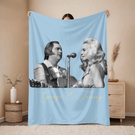 Discover George and Tammy Throw Blankets
