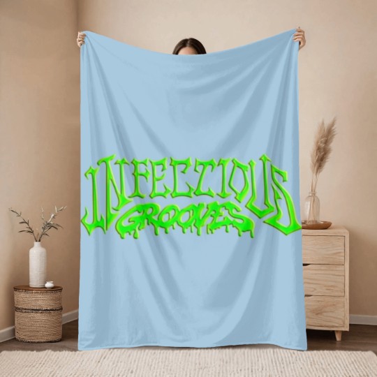 Discover Infectious Grooves Throw Blankets