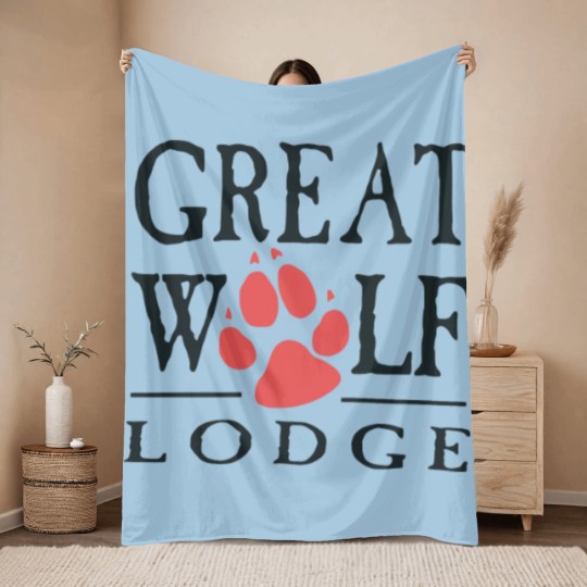 Discover GREAT WOLF LODGE Throw Blankets |