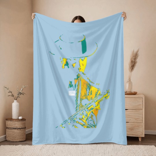 Discover Lester Young. Lester Willis Young Throw Blankets