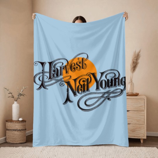 Discover Harvest Moon Throw Blankets, Neil Young Throw Blankets, harvest moon Throw Blankets