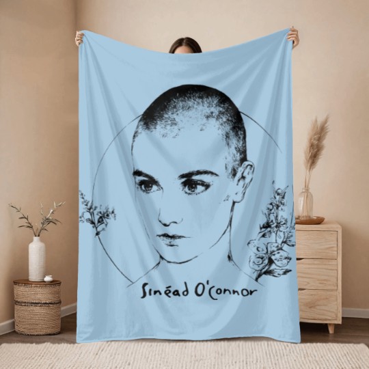 Discover RIP Sinead O'Connor Throw Blankets, Sinead O'Connor Throw Blankets, Sinead O'Connor Throw Blankets