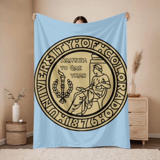Discover University of Colorado Studies Design Throw Blankets