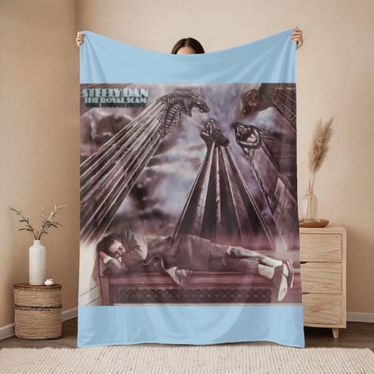 Discover Steely Dan - The Royal Scam / Unisex Cotton Throw Blankets