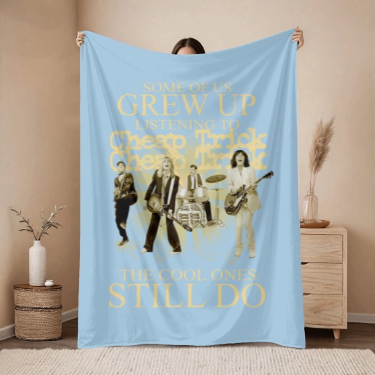 Discover Vintage  Trick Throw Blankets,  Trick The Cool Ones Still Do Throw Blankets