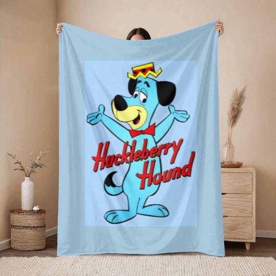 Discover Huckleberry Hound Doggie Throw Blankets