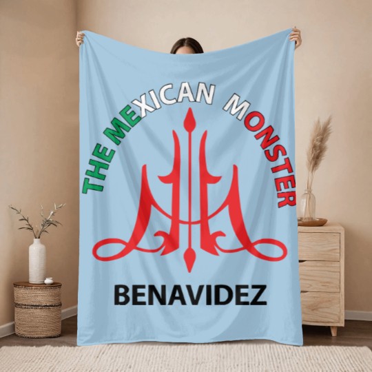 Discover DAVID BENAVIDEZ THE MEXICAN MONSTER Throw Blankets