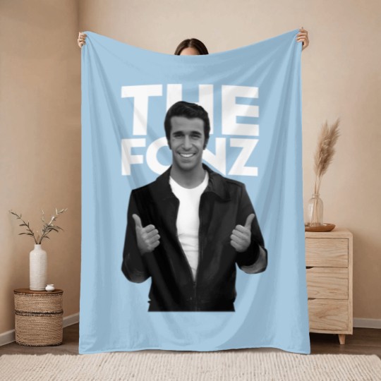 Discover Happy Days The Fonz Throw Blankets